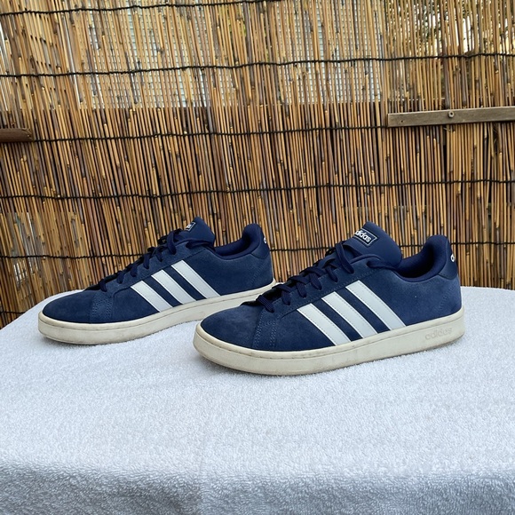 adidas Other - Adidas Men’s Blue Sneakers with White Stripes